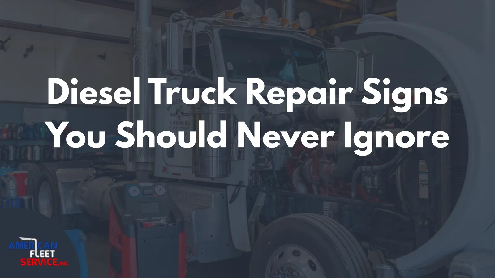 Diesel Truck Repair Signs to Watch For in Portsmouth